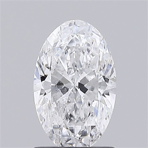Picture of Natural Diamond 1.05 Carats, Oval with  Cut, D Color, I1 Clarity and Certified by GIA