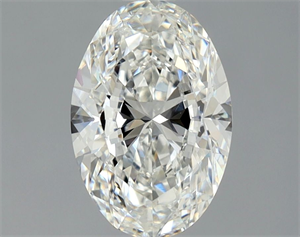 Picture of Natural Diamond 1.20 Carats, Oval with  Cut, G Color, IF Clarity and Certified by GIA