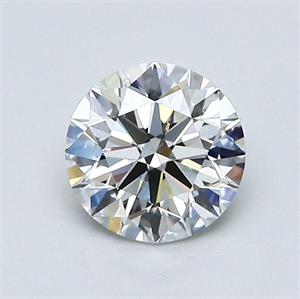 Foto Diamante Natural 1.01 quilates, Redondo , Color F, claridad VVS1 y certificado GIA de