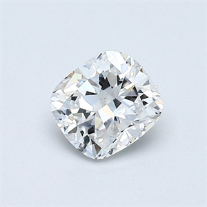 Foto Diamante Natural 0.50 quilates, Del cojín , Color D, claridad SI2 y certificado GIA de