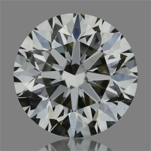 Picture of Natural Diamond 0.50 Carats, Round with Very Good Cut, K Color, VVS1 Clarity and Certified by GIA