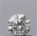 Diamante Natural 0.41 quilates, Redondo , Color F, claridad IF y certificado IGI
