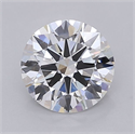 Del inventario de diamantes de laboratorio, 1.54 quilates, Redondo , Color E, claridad VVS2 y certificado IGI
