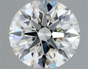 Picture of Natural Diamond 0.70 Carats, Round with Excellent Cut, H Color, VS2 Clarity and Certified by GIA
