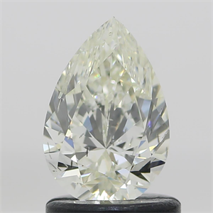 Foto Diamante Natural 1.00 quilates, De pera , Color L, claridad I1 y certificado GIA de