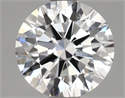 Lab Grown Diamond 1.44 Carats, Round with Ideal Cut, E Color, VVS2 Clarity and Certified by IGI