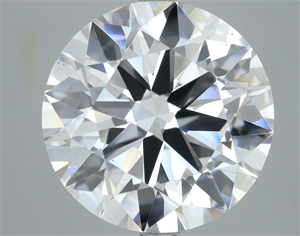 Picture of Lab Grown Diamond 8.02 Carats, Round with Ideal Cut, D Color, VS1 Clarity and Certified by IGI