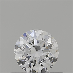 Picture of Natural Diamond 0.40 Carats, Round with Excellent Cut, D Color, IF Clarity and Certified by GIA