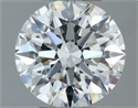 Diamante Natural 0.50 quilates, Redondo , Color F, claridad SI1 y certificado IGI