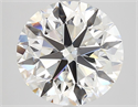 Diamante Natural 4.14 quilates, Redondo , Color G, claridad VS2 y certificado GIA