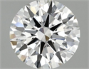 Del inventario de diamantes de laboratorio, 1.52 quilates, Redondo , Color F, claridad VVS2 y certificado IGI