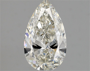 Picture of Natural Diamond 0.89 Carats, Pear with  Cut, I Color, SI1 Clarity and Certified by GIA