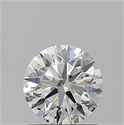 Natural Diamond 1.01 Carats, Round with Excellent Cut, I Color, SI2 Clarity and Certified by GIA