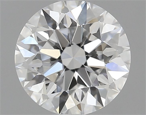 Picture of Natural Diamond 0.75 Carats, Round with Excellent Cut, E Color, VVS2 Clarity and Certified by GIA