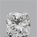 Natural Diamond 0.51 Carats, Cushion with  Cut, D Color, IF Clarity and Certified by GIA