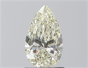 Natural Diamond 1.00 Carats, Pear with  Cut, L Color, SI2 Clarity and Certified by GIA
