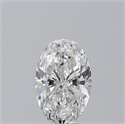 Natural Diamond 2.50 Carats, Oval with  Cut, D Color, SI1 Clarity and Certified by GIA