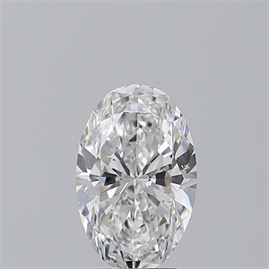 Picture of Natural Diamond 2.50 Carats, Oval with  Cut, D Color, SI1 Clarity and Certified by GIA