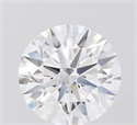 Lab Grown Diamond 3.09 Carats, Round with Ideal Cut, D Color, VVS2 Clarity and Certified by IGI