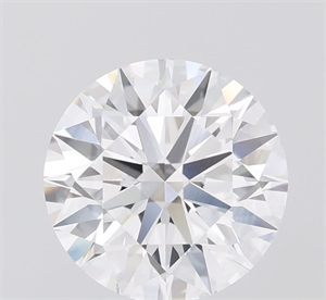 Picture of Lab Grown Diamond 3.09 Carats, Round with Ideal Cut, D Color, VVS2 Clarity and Certified by IGI