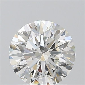 Picture of Natural Diamond 1.20 Carats, Round with Excellent Cut, I Color, SI2 Clarity and Certified by GIA