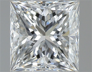 Foto Diamante Natural 0.80 quilates, Princesa , Color G, claridad VS2 y certificado GIA de