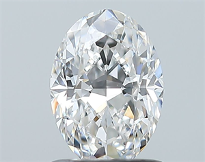 Picture of Natural Diamond 1.01 Carats, Oval with  Cut, F Color, VS1 Clarity and Certified by GIA