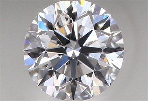 Picture of Natural Diamond 0.76 Carats, Round with Excellent Cut, D Color, VS2 Clarity and Certified by GIA