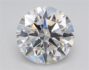Picture of Lab Grown Diamond 4.02 Carats, Round with Excellent Cut, F Color, VS1 Clarity and Certified by GIA