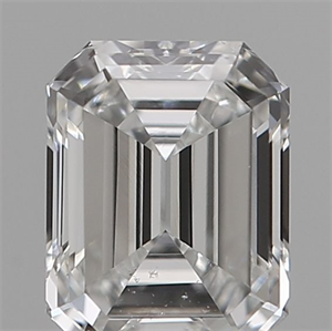 Foto Diamante Natural 0.17 quilates, Radiante , Color E, claridad VVS2 y certificado IGI de