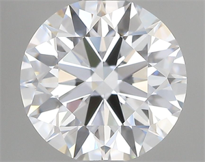 Picture of Lab Grown Diamond 1.08 Carats, Round with Ideal Cut, D Color, VVS1 Clarity and Certified by IGI