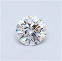 Diamante Natural 0.40 quilates, Redondo , Color D, claridad SI1 y certificado GIA