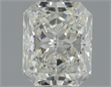 Natural Diamond 0.70 Carats, Radiant with  Cut, H Color, SI1 Clarity and Certified by GIA