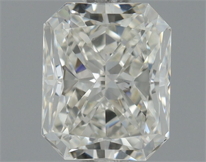 Picture of Natural Diamond 0.70 Carats, Radiant with  Cut, H Color, SI1 Clarity and Certified by GIA