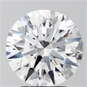 Lab Grown Diamond 3.55 Carats, Round with Ideal Cut, D Color, VS1 Clarity and Certified by IGI