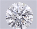 Lab Grown Diamond 5.04 Carats, Round with Ideal Cut, F Color, VVS2 Clarity and Certified by IGI