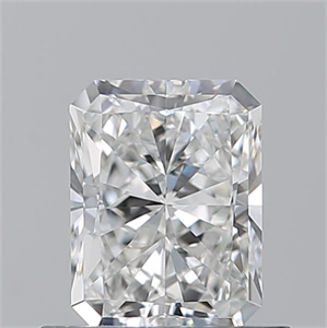 Picture of Natural Diamond 0.72 Carats, Radiant with  Cut, G Color, VVS1 Clarity and Certified by GIA