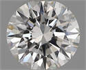 Diamante Natural 0.90 quilates, Redondo , Color G, claridad IF y certificado HRD