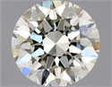 Natural Diamond 1.00 Carats, Round with Excellent Cut, L Color, VVS2 Clarity and Certified by GIA