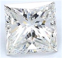 Natural Diamond 1.04 Carats, Princess with  Cut, I Color, VS1 Clarity and Certified by GIA