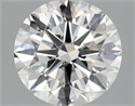 Del inventario de diamantes de laboratorio, 2.04 quilates, Redondo , Color F, claridad VS2 y certificado IGI