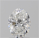 Natural Diamond 1.21 Carats, Oval with  Cut, F Color, VS1 Clarity and Certified by GIA