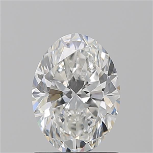Picture of Natural Diamond 1.21 Carats, Oval with  Cut, F Color, VS1 Clarity and Certified by GIA