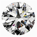 Natural Diamond 0.42 Carats, Round with Very Good Cut, J Color, SI2 Clarity and Certified by GIA