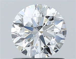 Picture of Natural Diamond 0.80 Carats, Round with Excellent Cut, F Color, VVS2 Clarity and Certified by GIA