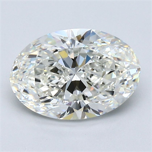 Foto Diamante Natural 2.21 quilates, Ovalado , Color I, claridad VS1 y certificado GIA de