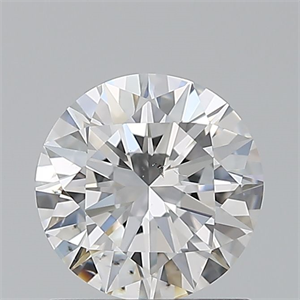 Picture of Natural Diamond 0.80 Carats, Round with Excellent Cut, E Color, SI1 Clarity and Certified by GIA