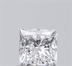 Picture of Natural Diamond 0.71 Carats, Princess with  Cut, D Color, VS1 Clarity and Certified by GIA