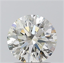 Diamante Natural 1.24 quilates, Redondo , Color J, claridad VS1 y certificado GIA