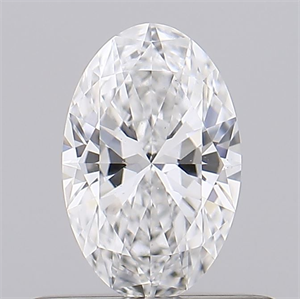 Picture of Natural Diamond 0.44 Carats, Oval with  Cut, E Color, VS2 Clarity and Certified by GIA